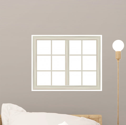 Vector Window Frame Wall Decal