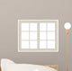 Vector Window Frame Wall Decal