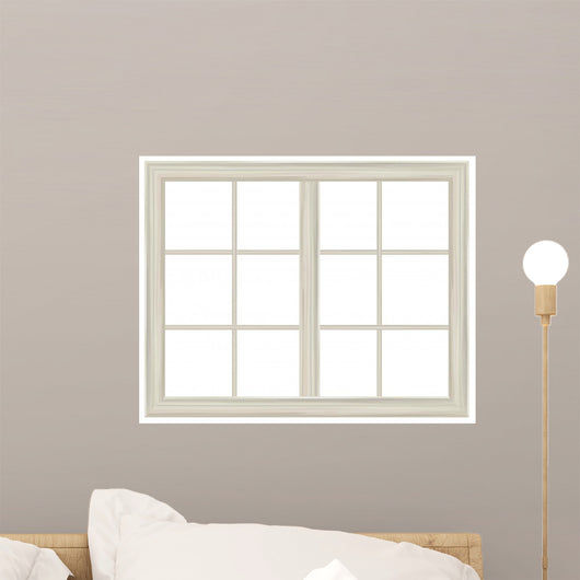 Vector Window Frame Wall Decal