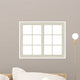 Vector Window Frame Wall Decal