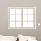 Vector Window Frame Wall Decal