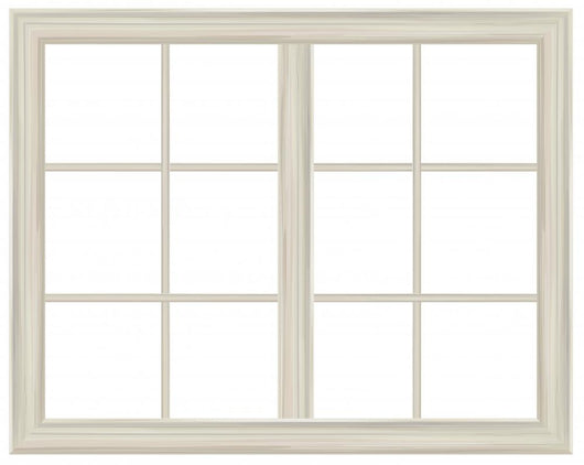 Vector Window Frame Wall Decal
