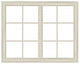Vector Window Frame Wall Decal