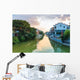 nanjing qinhuai river in sunset Wall Mural