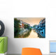 beautiful nanjing qinhuai river in sunset Wall Mural