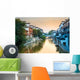 beautiful nanjing qinhuai river in sunset Wall Mural