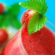 Fresh Strawberries &amp; Smoothie Wall Decal