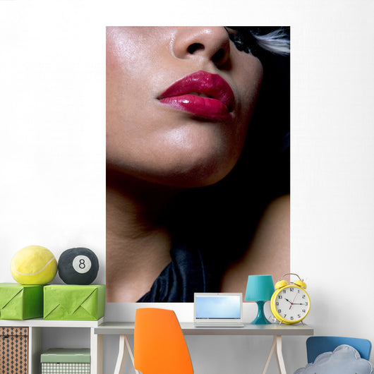 sexy lips Wall Mural