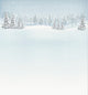 Christmas Winter Landscape 2 Wall Decal