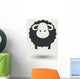 Sheep icon. Wall Mural