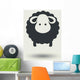 Sheep icon. Wall Mural