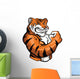 Tiger Mascot Wall Decal