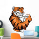 Tiger Mascot Wall Decal