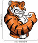 Tiger Mascot Wall Decal