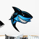 Shark Vector Illustration Wall Decal