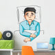Sick Man Wall Decal