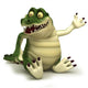 Sitting Croc Wall Decal
