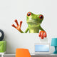 Frog with Message Wall Decal