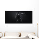 Paintballer shooting paintballgun Wall Mural