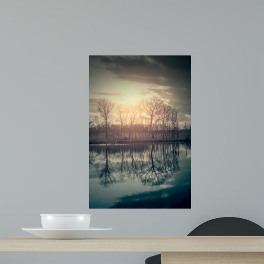 Spooky Lake Wall Decal