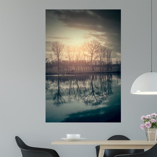 Spooky Lake Wall Decal
