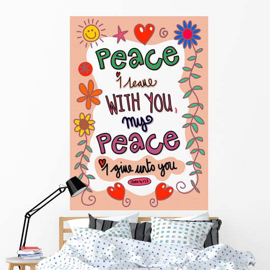 Bible Verse Art Wall Decal
