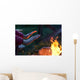 warming hands Wall Mural