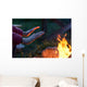 warming hands Wall Mural