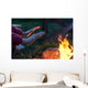 warming hands Wall Mural