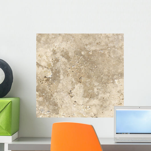 Classic Travertine Texture Wall Decal