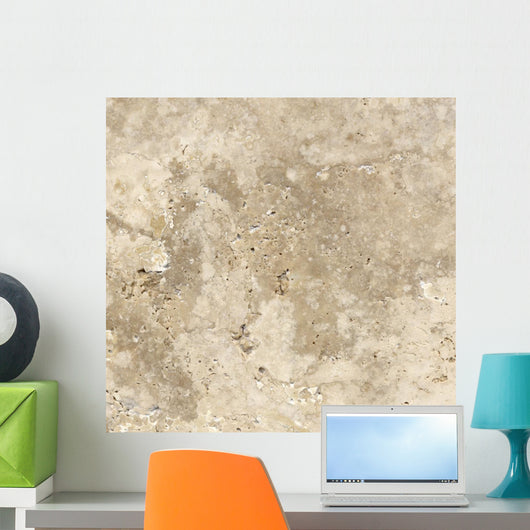 Classic Travertine Texture Wall Decal