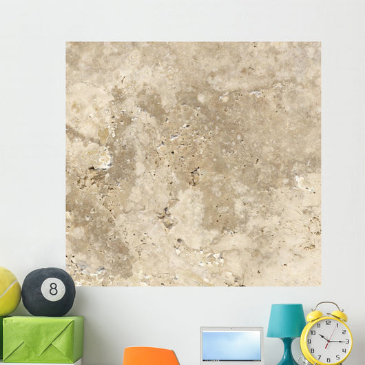 Classic Travertine Texture Wall Decal