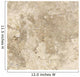 Classic Travertine Texture Wall Decal