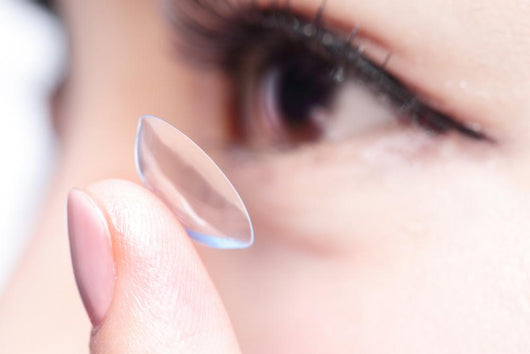 Human Eye And Contact Lens Wall Decal