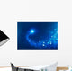 blue lucky star Wall Mural