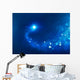 blue lucky star Wall Mural
