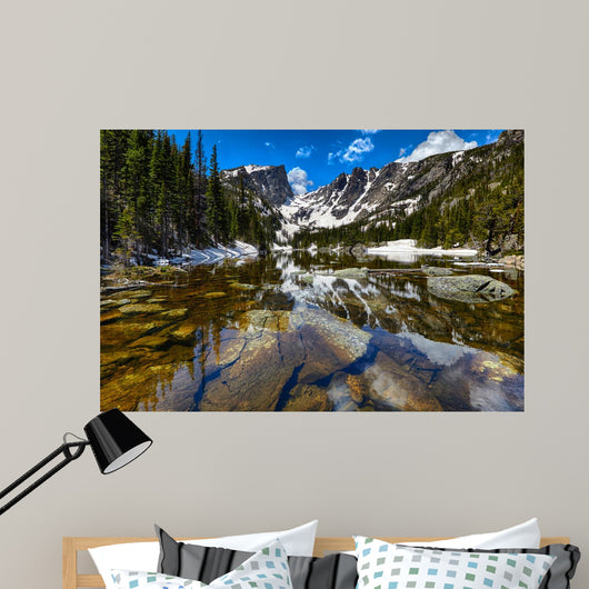 Dream Lake at the Rocky Mountain National Park Wall Mural