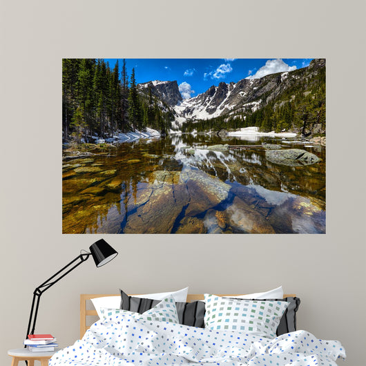 Dream Lake at the Rocky Mountain National Park Wall Mural