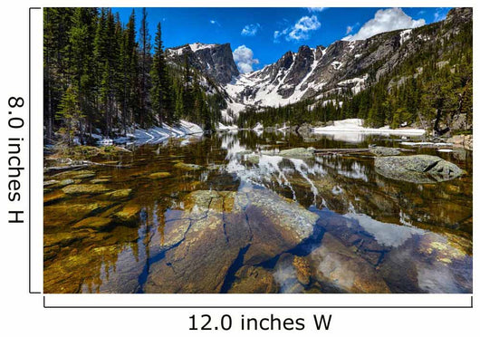 Dream Lake at the Rocky Mountain National Park Wall Mural