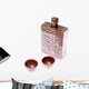 Soju decanter with two glasses Wall Decal