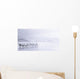 Calm morning on a pier Wall Mural