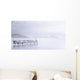 Calm morning on a pier Wall Mural