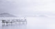 Calm Morning On A Pier Wall Decal