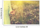 Woman with bunch of dandelion flowers in hand Wall Mural