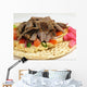 Shawarma Beef With Hummus Wall Mural