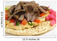 Shawarma Beef With Hummus Wall Mural