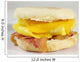 Egg Bacon Sandwich Wall Decal