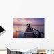 Bacalar sunset Wall Mural