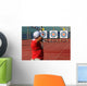 Bow and arrow in the hands of an archer Wall Mural