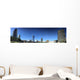 Skyline grattacieli Milano, Porta Nuova, Italia, panoramica Wall Mural